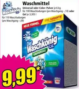 Norma Waschmittel Angebot