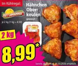 Norma Hähnchen Ober keulan Angebot