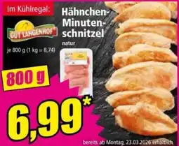 Norma Hähnchen minuten schnitzel Angebot