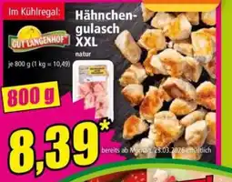 Norma Hähnchen gulasch xxl Angebot