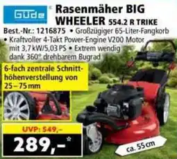 Norma Rasenmäher big wheeler 554.2 r trike Angebot