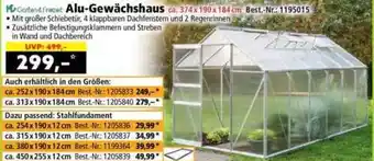 Norma Alu-Gewächshaus Angebot