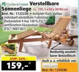 Norma Verstellbare sonnenliege Angebot