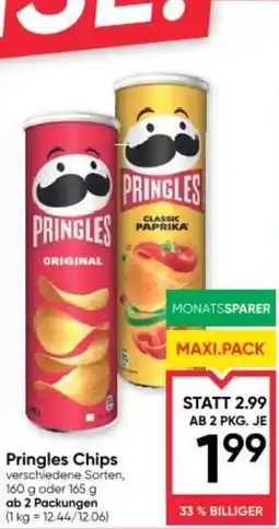 Maximarkt Pringles Chips Angebot