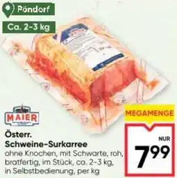 Maximarkt Österr. schweine surkarree Angebot