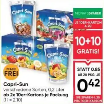 Maximarkt Capri sun Angebot