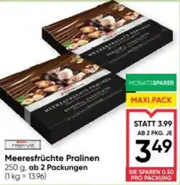 Maximarkt Meeresfrüchte Pralinen Angebot