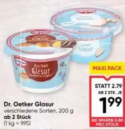 Maximarkt Dr. oetker glasur Angebot