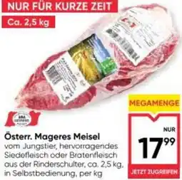 Maximarkt Österr. Mageres Meisel Angebot