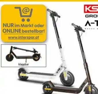 Interspar E-Scooter Ultron Air Angebot