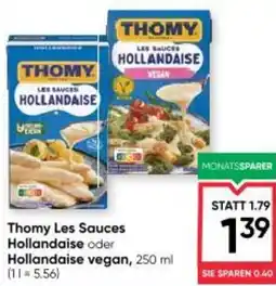 Maximarkt Thomy les sauces hollandaise oder hollandaise vegan Angebot