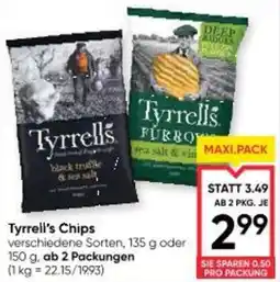 Maximarkt Tyrrell's chips Angebot