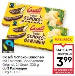 Maximarkt Casalı schoko bananen Angebot