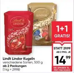 Maximarkt Lindt lindor kugeln Angebot