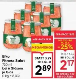 Maximarkt Efko fitness salat Angebot