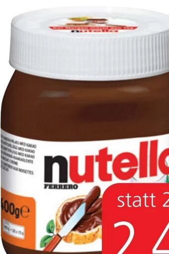 Spar Nutella Angebot