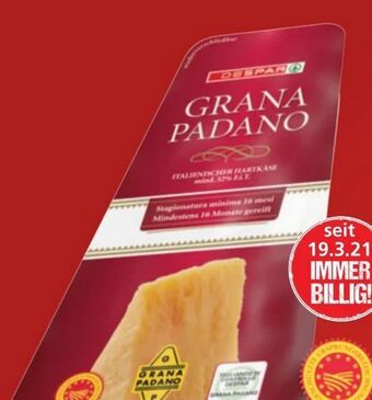 Spar Grana Padano Angebot