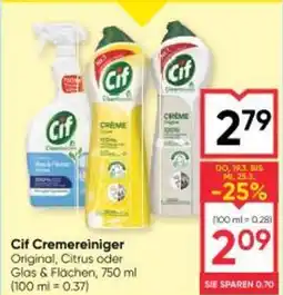 Maximarkt Cif cremereiniger Angebot