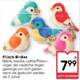 Maximarkt Plüsch Birdies Angebot