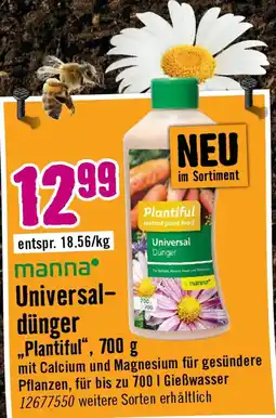Hornbach Manna universaldünger Angebot