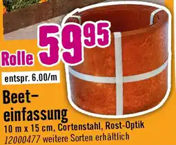 Hornbach Rolle beeteinfassung Angebot