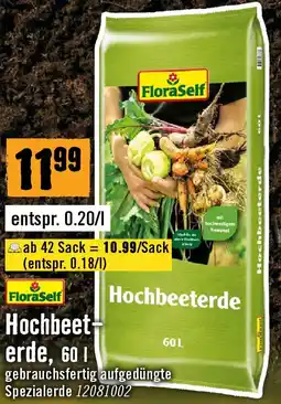 Hornbach Floraself hochbeeterde Angebot