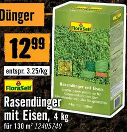 Hornbach Floraself rasendünger mit eisen Angebot