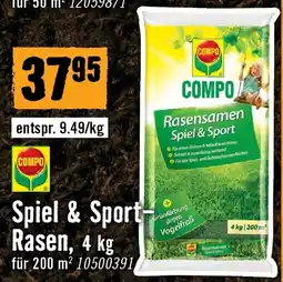 Hornbach Compo spiel & sportrasen Angebot