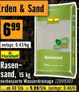 Hornbach Floraself rasensand Angebot