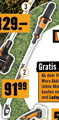 Hornbach Akku-hochentaster wg349e.9 Angebot