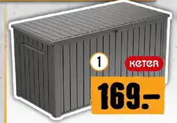 Hornbach Aufbewahrungsboxen keter lineus deck box Angebot