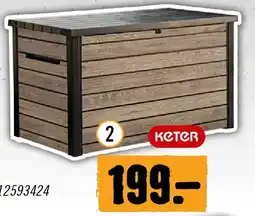 Hornbach Aufbewahrungsboxen keter ashwood Angebot