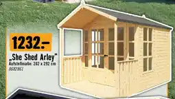 Hornbach Gartenhaus she shed arley Angebot