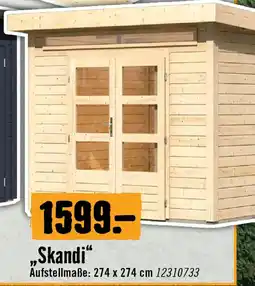 Hornbach Gartenhaus skandi Angebot