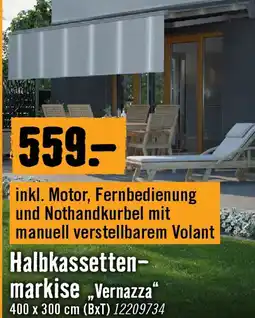 Hornbach Halbkassettenmarkise vernazza Angebot