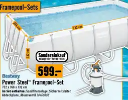 Hornbach Bestway power steel framepool-set Angebot