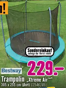 Hornbach Bestway trampolin xtreme air Angebot