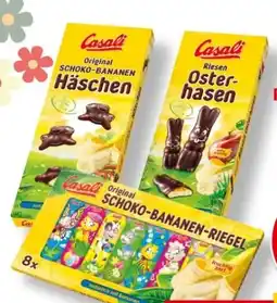 Interspar Casali Schoko-Bananen Osterhasen Angebot