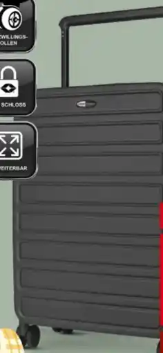 Interspar New York Hartschalen-Koffer Wide Grip Angebot