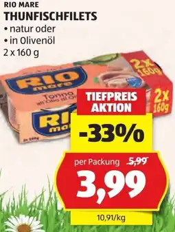 Hofer Rio mare thunfischfilets Angebot