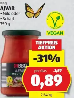 Hofer BBQ Ajvar Angebot