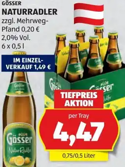 Hofer Gösser naturradler Angebot