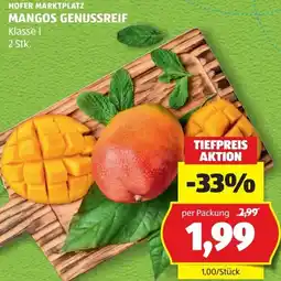 Hofer Hofer marktplatz mango Angebot
