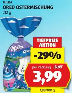 Hofer Milka Oreo Ostermischung Angebot