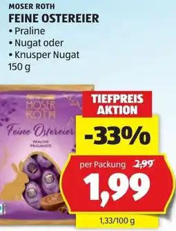 Hofer Moser roth feine ostereier Angebot