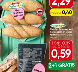 Spar Spar Natur pur Bio-Grahamweckerl Angebot
