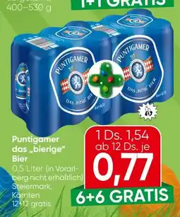 Spar Puntigamer Das Bierige Bier Angebot
