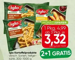 Spar Iglo Kartoffelprodukte Angebot