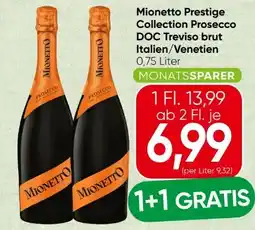 Spar Mionetto Prestige Collection Prosecco Brut Angebot