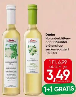 Spar Darbo Holunderblüten Sirup Angebot
